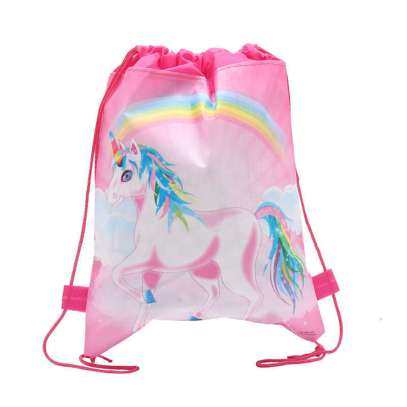 Children's swimming storage bag backpack unicorn harness pocket