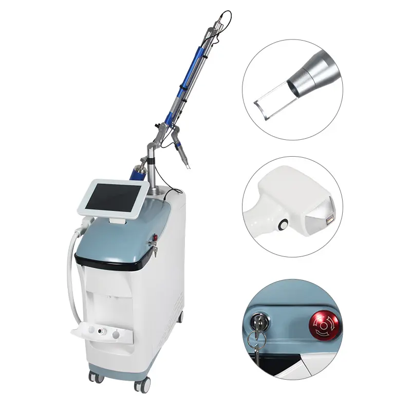 2 In 1 808nm diode laser hair removal permanent epilator sr skin Q Switched Pigmentation Removal Pico Laser Fractional picosecond laser nd yag tatoo r