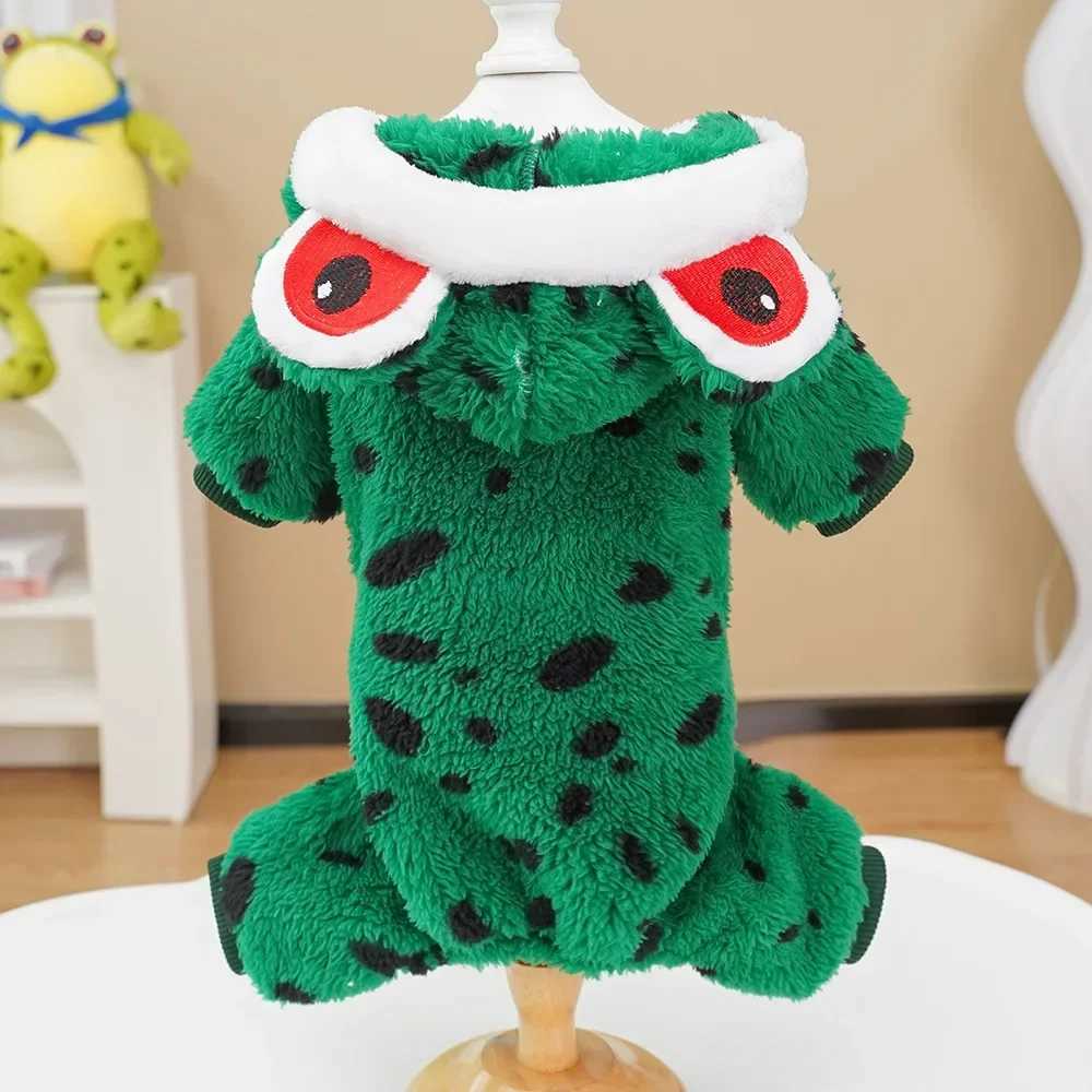 Fleece Dog Hoodies with D-Ring Autumn Winter Puppy Clothes for Small Dogs Cats Apparel Funny Pet Costume for Christmas HalloweenXJ250109