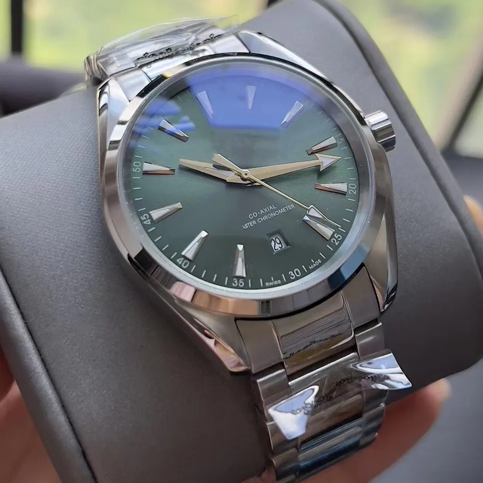 Mens Watches Fashion Designer Stainless Steel Automatic Mechanical Watches Black Blue Rubber Strap Stainless Steel Man Wristwatches Sports 2813 Wristwatch