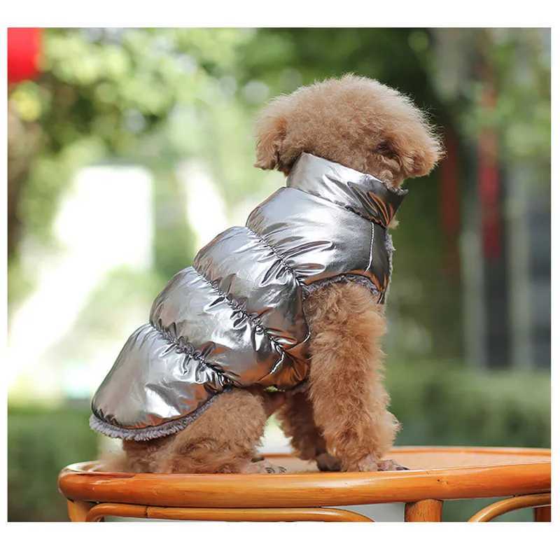 Winter Pet Dog Down Coat Fleece Warm Inside Candy Color Pet Down Warm Coat Puppy Down Clothes Winter Clothes Clothing XS-3XLXJ250109