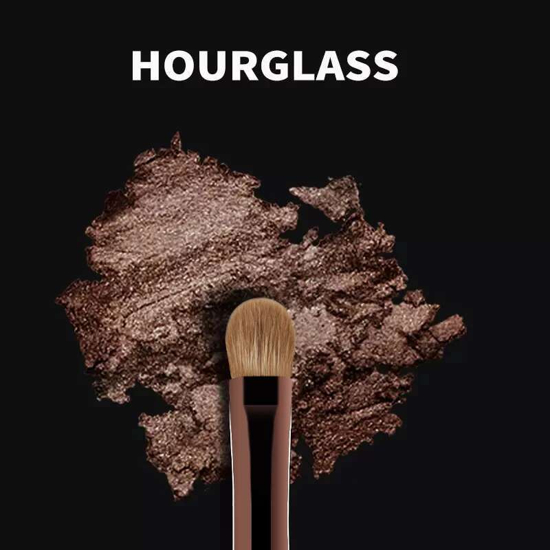 Hourglass Brush Set 10 Soft and Convenient Eyeshadow, Concealer, Stucco, Grooming Face Makeup Brushes
