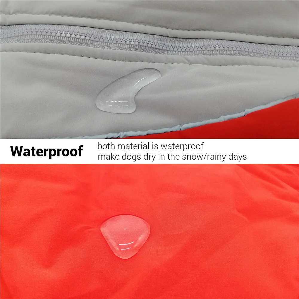 Winter Pet Dog Clothes Super Warm Jacket Thicker Cotton Coat Waterproof Small Dogs Pets Clothing For French Bulldog Puppy 5.0XJ250109