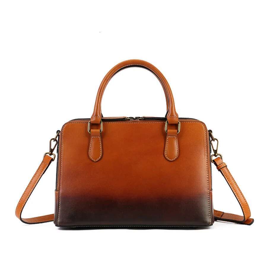 Fashion Genuine Leather Handbags Casual Women Girl Real Cowhide Tote Designer Female Shoulder Bag Crossbody Bags