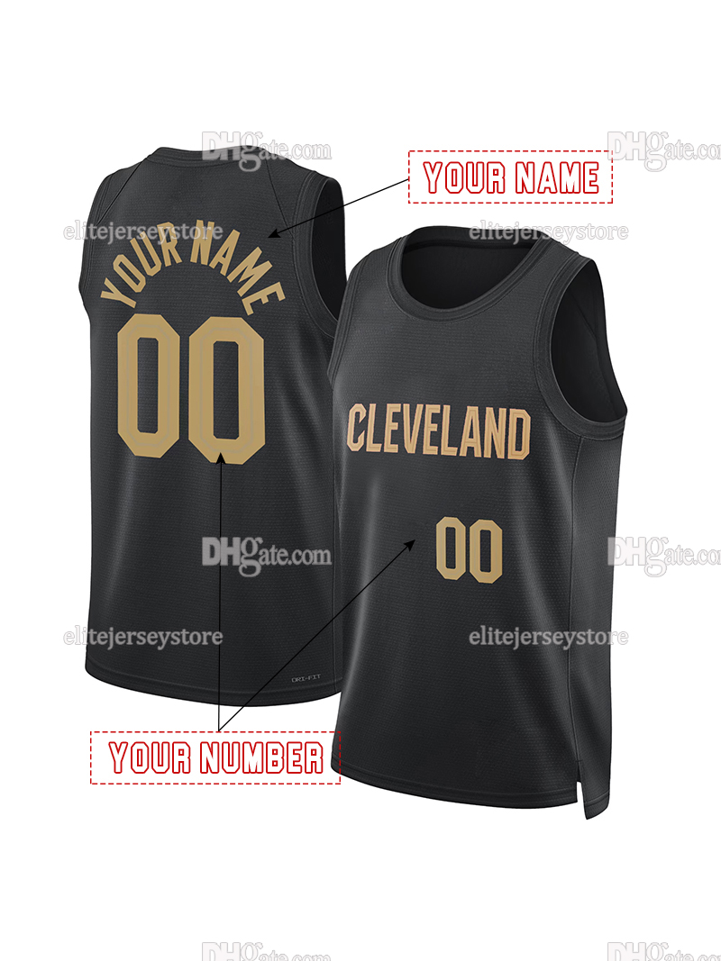 Personalized Custom 2025-26 55th Anniversary Classic Basketball Jersey 45 Mitchell 10 Garland Jarrett Allen Lonzo Ball Evan Mobley Craig Porter Jr. Ma