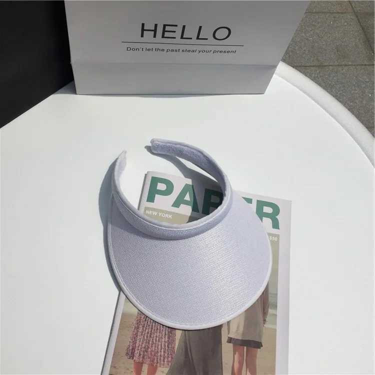 New Summer Literature Leisure Sun Sunshade Hat Grass Hat Advertisement Beach Top Hat Girls Baseball Hat Summer Hat Outdoor X250109