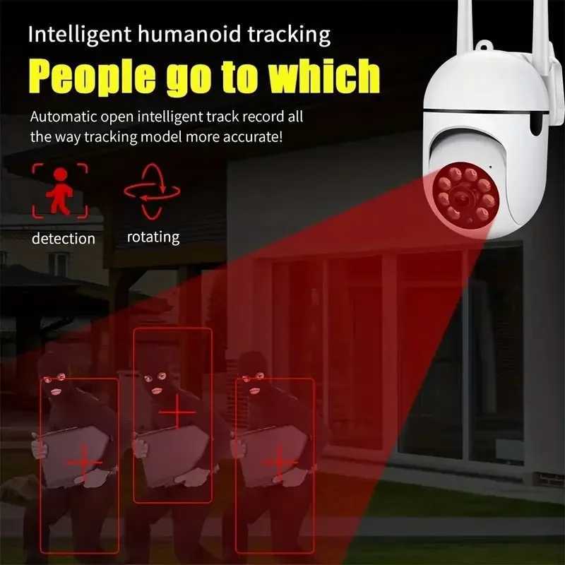 Yiiot application 5G IP camera 1080P high-definition WiFi monitoring camera full-color night vision security camera 4x digital zoom wireless camera X2