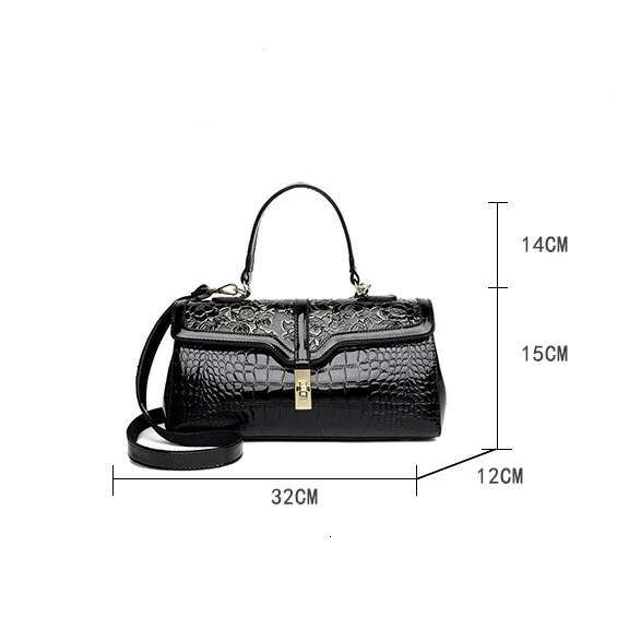 Free Shippingluxurious Fashion Large Capacity Crossbody Bag New Product Foreskin Leather Designer Women's Handbag