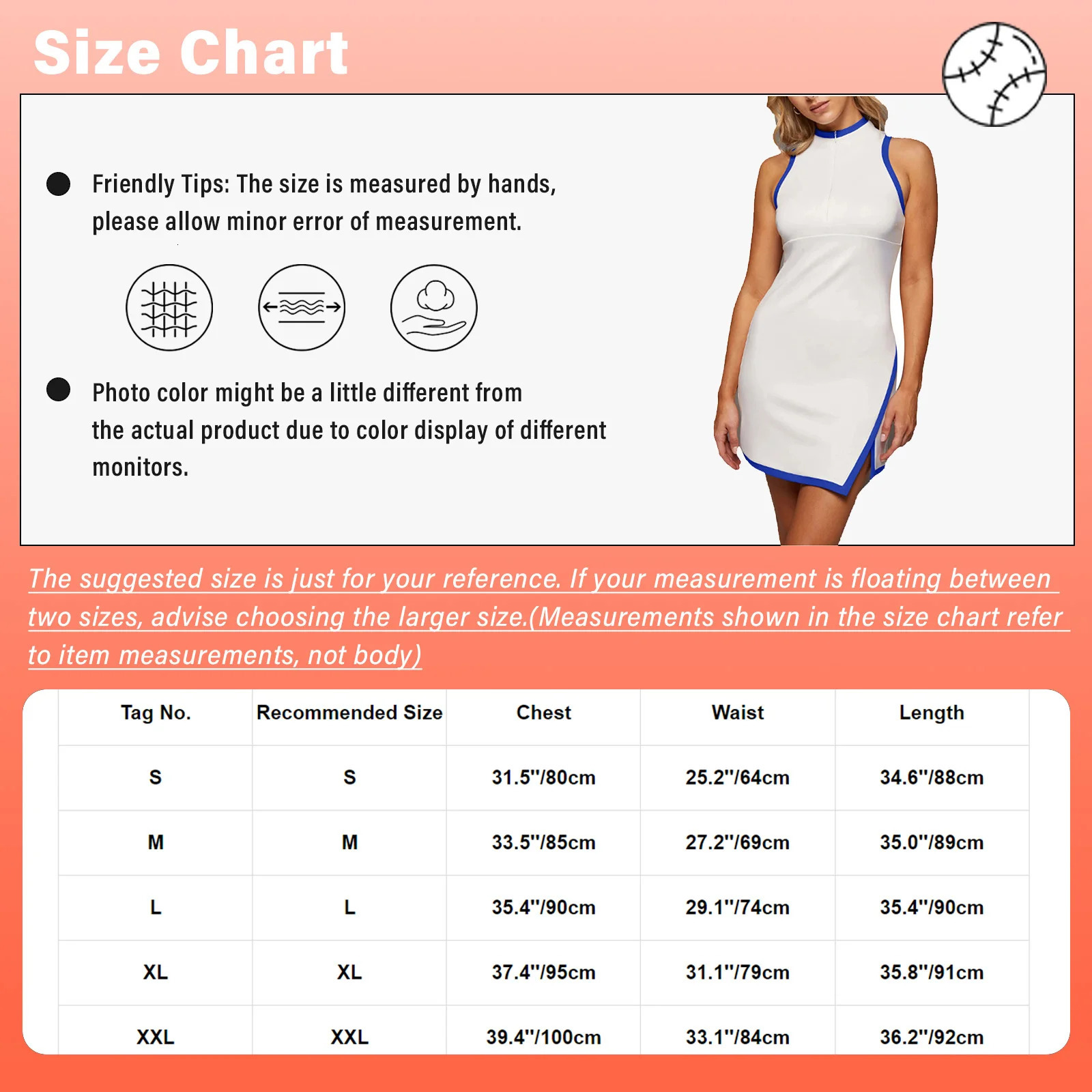 Women Tennis Golf Dress Sleeveless Mock Neck Side Split Above Knee Length Sports Dresses for Badminton Running Hiking Workout 250106