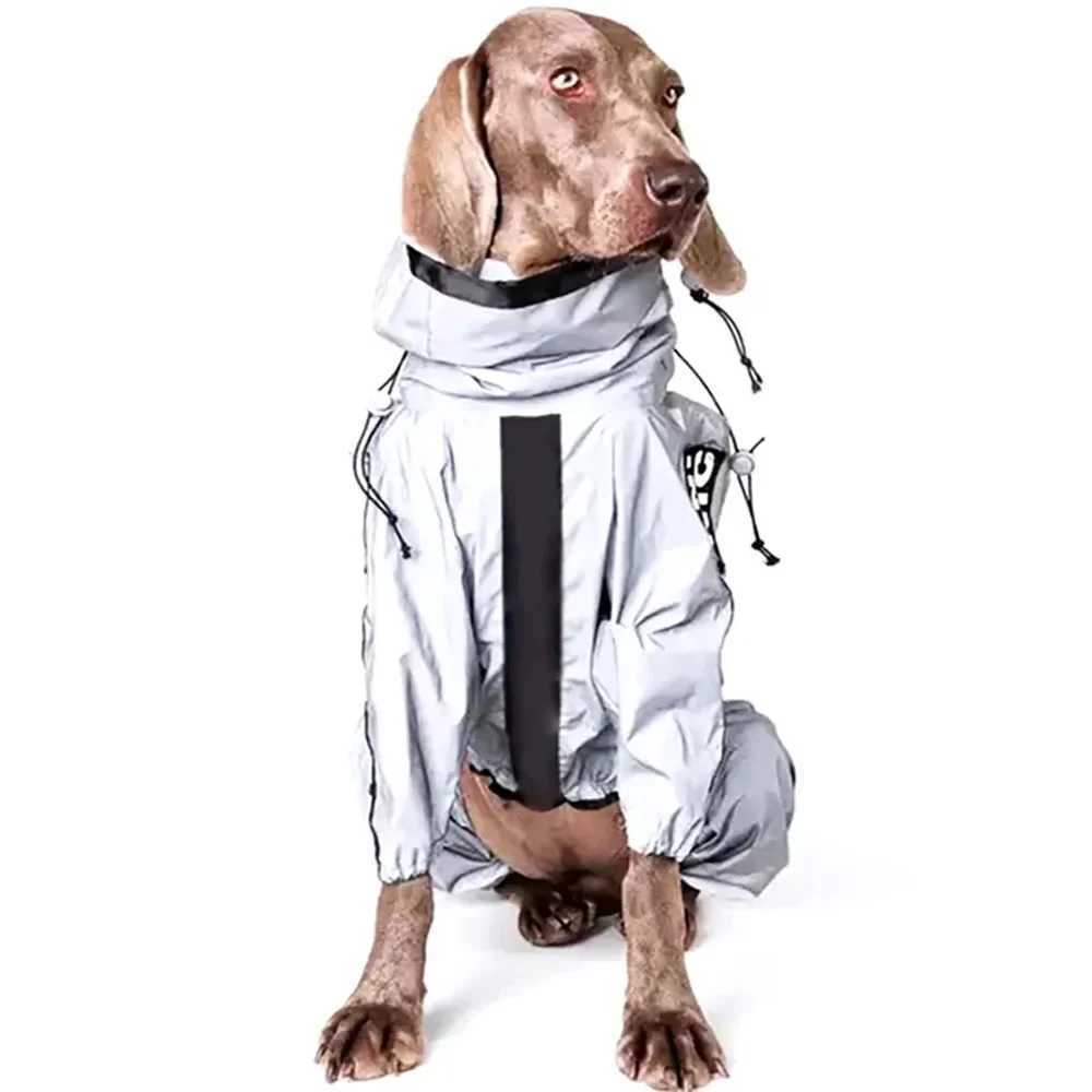Dog Raincoat Waterproof Dog Rain Jacket for Wet Weather Full Body Reflective Design Dog Coat UV Protection Outdoor Pet OutfitsXJ250109