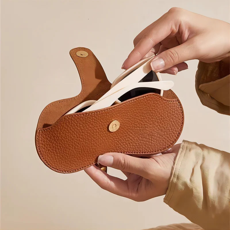 Glasses Case Holder Portable Slim Sunglasses Pouch Soft Eyeglasses Bag Eyewear Sleeve For Women Men 250109