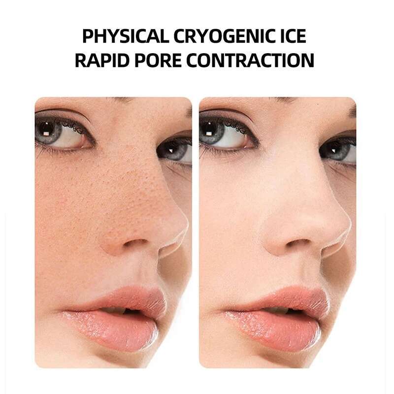 Portable Home Use Care and Facial Hot Cold Handheld Hammer Ultrasound Therapy Face Beauty Skin Rejuvenation Device