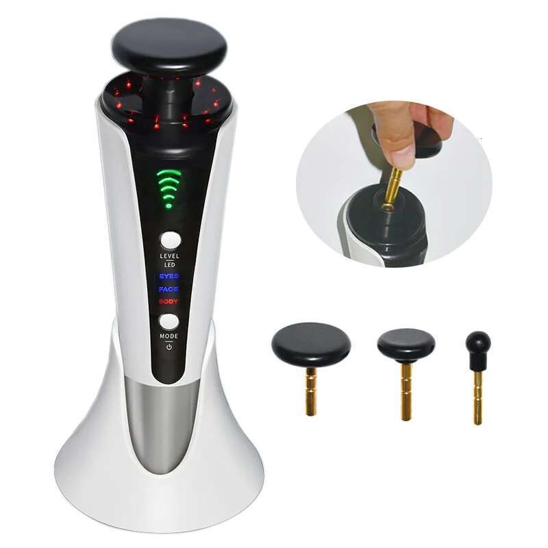 2024 Facial Massager Beauty Device Red Light Heating Therapy Skin Rejuvenation hine Wrinkle Removal Anti Aging for Face Body