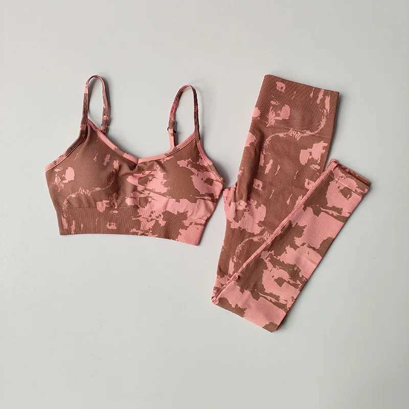 LANTECH Women Sports Suits Set Yoga Sets Lifting Squat Gym Fitness Pants Leggings Bra Clothes Seamless Sportswear Sports ActiveXJ250109