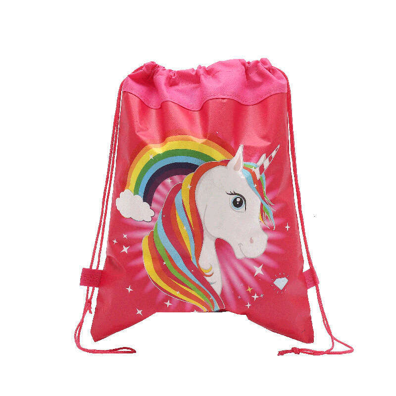 Children's swimming storage bag backpack unicorn harness pocket