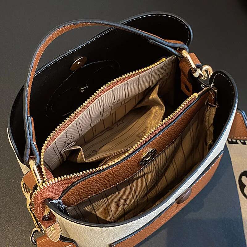 Fashion Handbag Purse Simple Bucket 2023 New Classic Female Totes For Women Casual Girl Shoulder Crossbody Bag