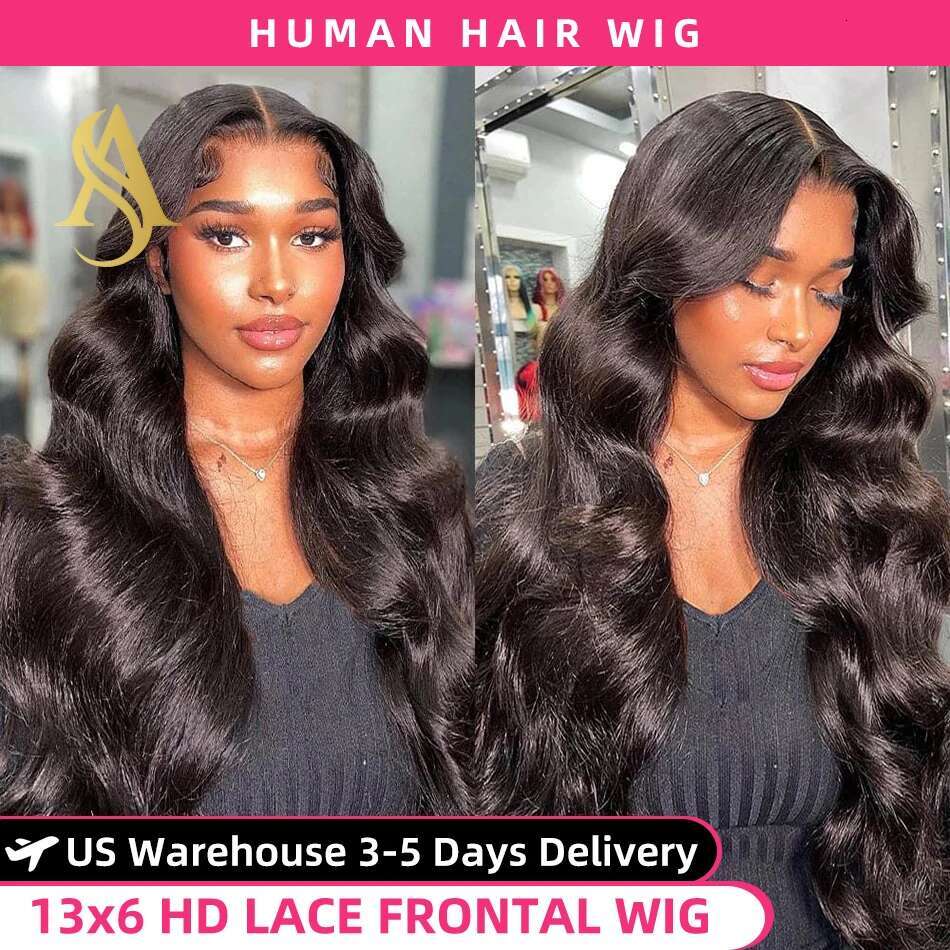 40 Inch Body Wave 13x4 13x6 360 Hd Transparen Frontal Human Brazilian Pre Plucked Lace Front Hair Wigs For Women