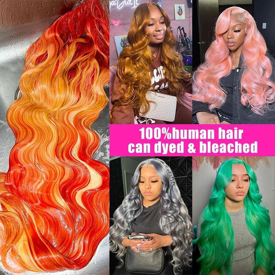30 Inch 13x4 Honey Blonde Front 613 Hd Lace Frontal Wig 13x6 Colored 100% Body Wave Human Hair Wigs For Black Women