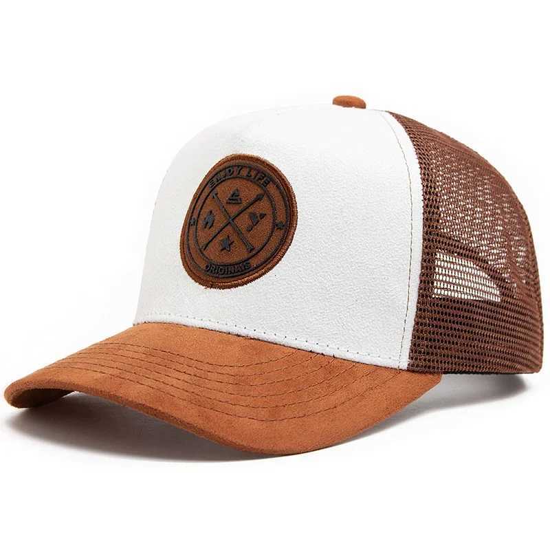 Summer Mesh Baseball CAP Wen Men SnAPback Hat Casual Breathable Letter Unisex Hip Hop Trucker CAPs Outdoor Sports Dad Hat X250704