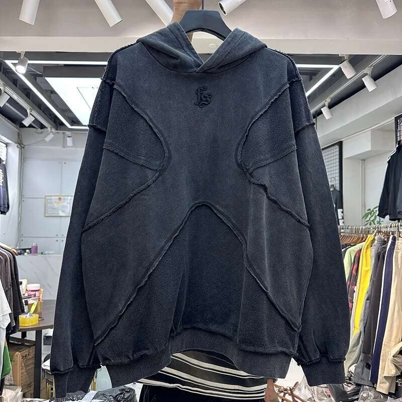 Women's Wear Reverse Design Process Solid Color Hoodie