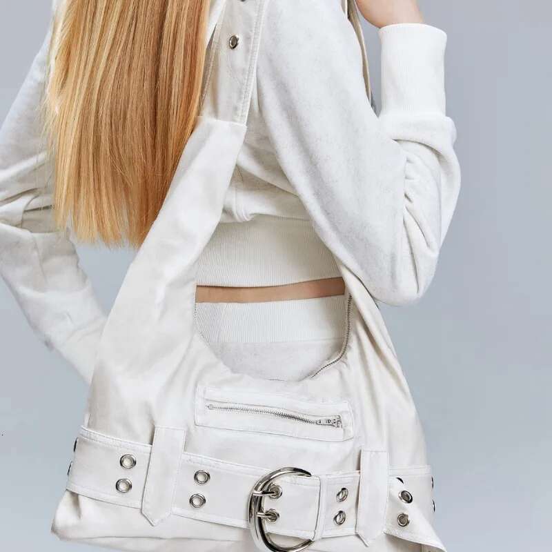 Minority Design 2024 New Fashion Retro Spice Girl Large-Capacity One-Shoulder Underarm Bag