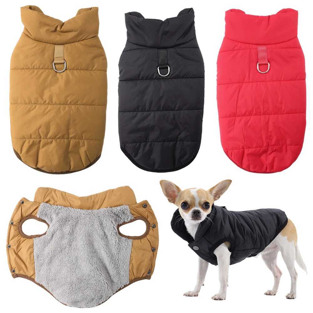 Winter Clothes For Small Medium Dogs Soft Padded Puppy Cat Jacket Coat With Fleece Chihuahua French Bulldog Outfits Pet CostumeXJ250109