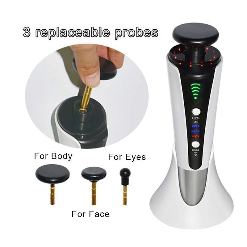 2024 Facial Massager Beauty Device Red Light Heating Therapy Skin Rejuvenation hine Wrinkle Removal Anti Aging for Face Body