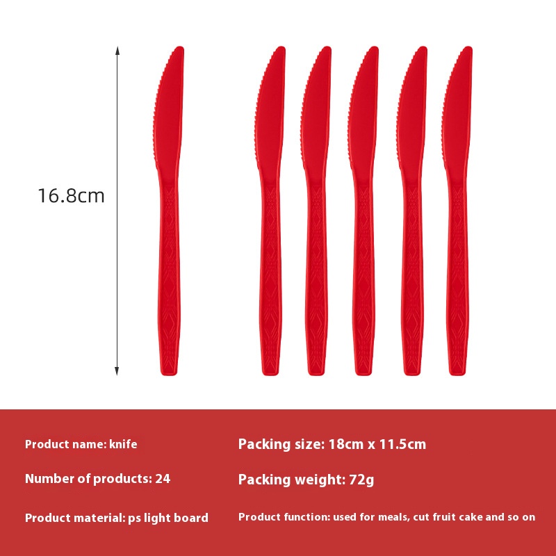 Hot selg solid color themed party red thick tray, paper cup, tissue tablecloth, disposable item