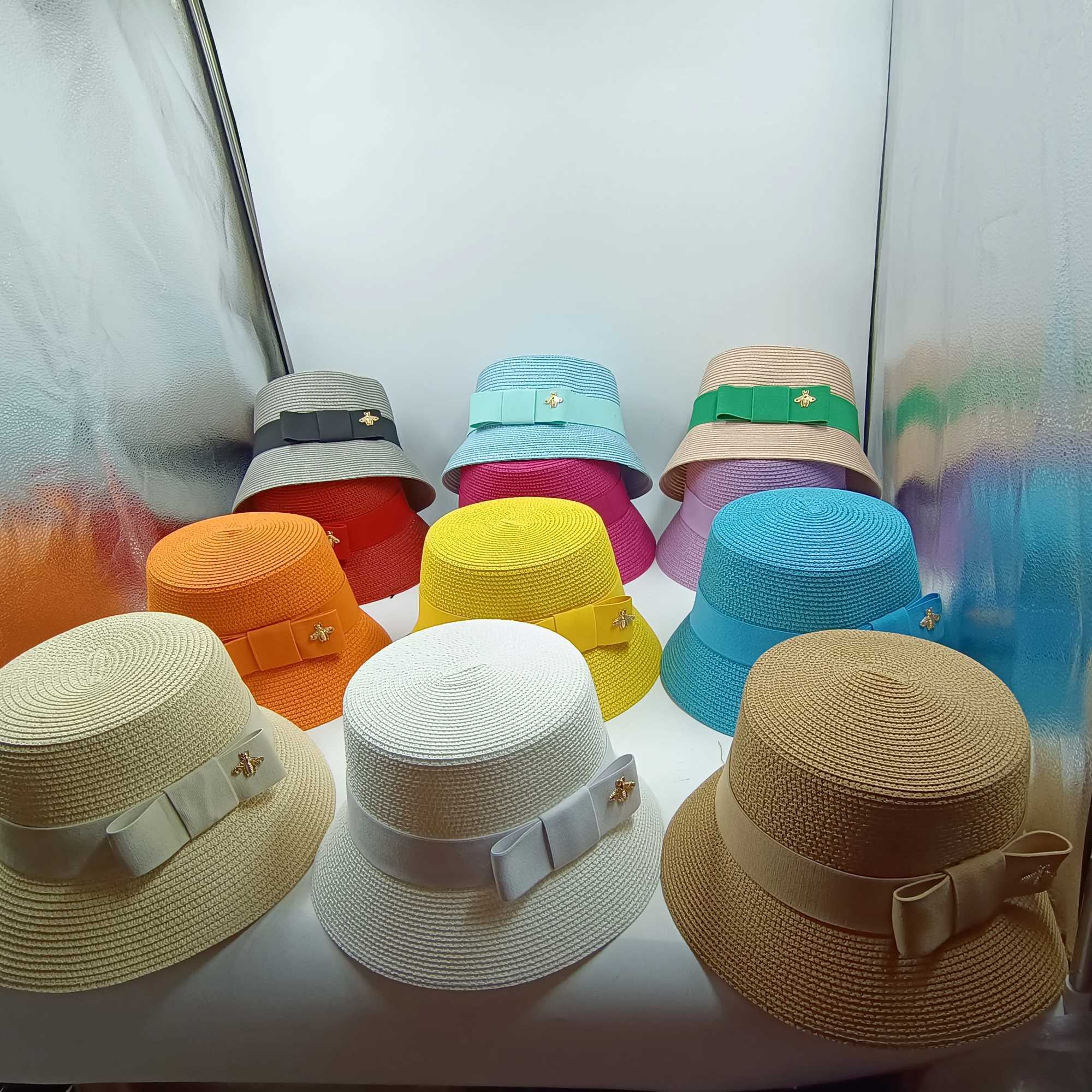 Purple Hat 2024 New Wens Sun Hat Folding Beach Hat Small Brim Travel Sunscreen Hepburn Sun Hat X250109