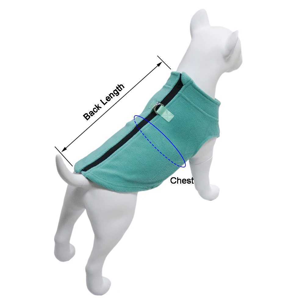 Fleece Dog Clothes For Small Medium Dogs Winter Warm Puppy Clothing French Bulldog Coat Pug Costume Poodle Jacket Chihuahua VestXJ250109