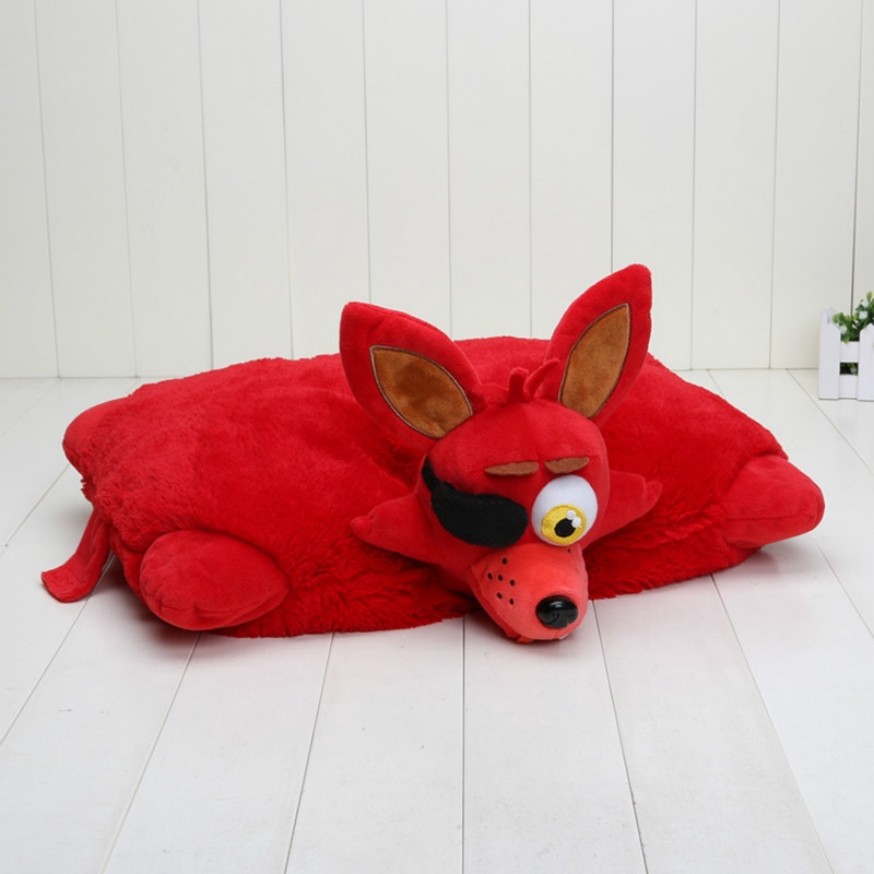 43cm Freddy Purple Rabbit Red Foxy Yellow Duck Plush Pillow Freddy Fazbear Plush Stuffed Toys for Home Supplies Pillow