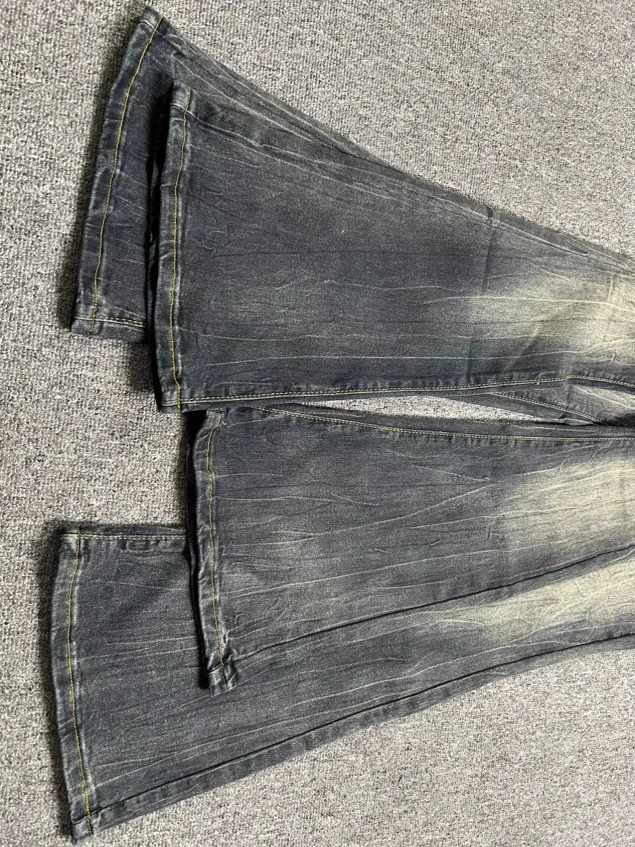 Oversized Washed Denim Flare Pants Women Spring Summer High Waist Slim Black Grey Jeans American Style Vintage Long Pants 250109