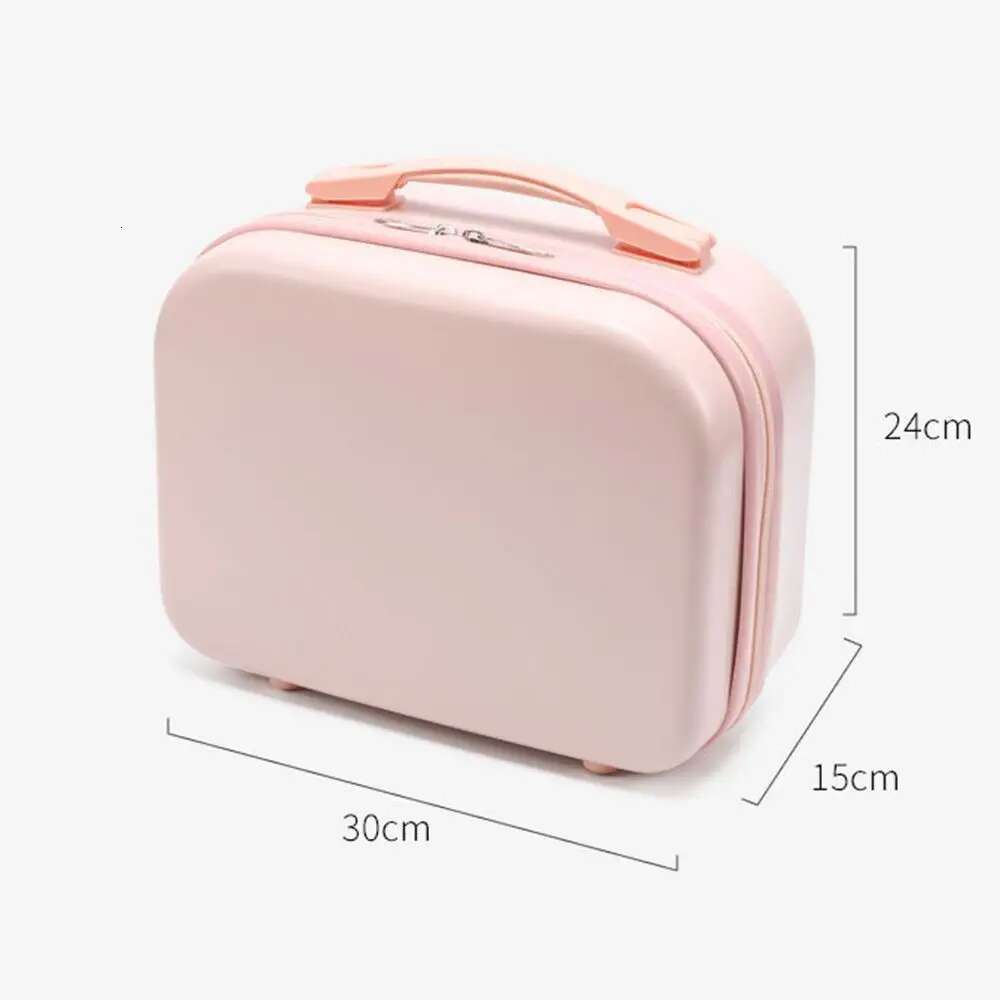 14 Inches Mini Women Carry On Suitcase Short Trip Lage Make Up Travel Bags