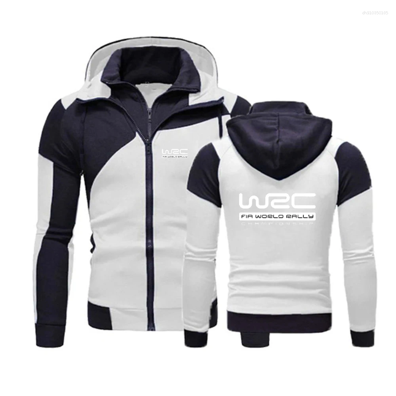 Men's Hoodies World Rally Championships WRC Letter Print Autumn Men Is Zipper Jacket Cotton Sweatshirt Hoody Harajuku Sportswear