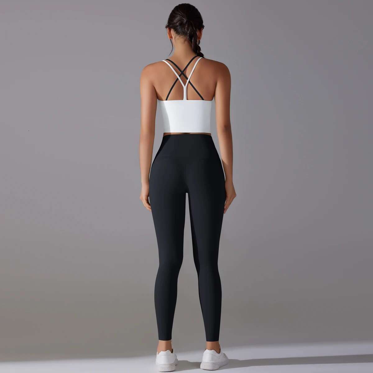 Halter Yoga Top Set Fiess Suit Training Sleeveless Sport Tops Running Cycg Sports Gym Pants