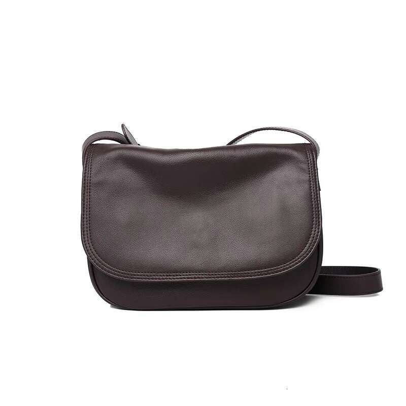 2025 Leather Women's Fashion Single Shoulder Crossbody Winter Large Capacity Simple Commute Designer Bag