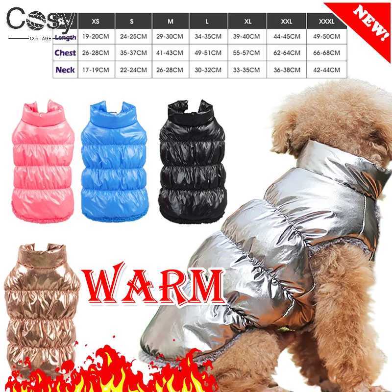 XS-3XL Pet Dog Down Jacket Winter Down Coat for Puppy Fleece Warm Inside Candy Color Pet Down Warm Coat Small Dog Down ClothesXJ250109