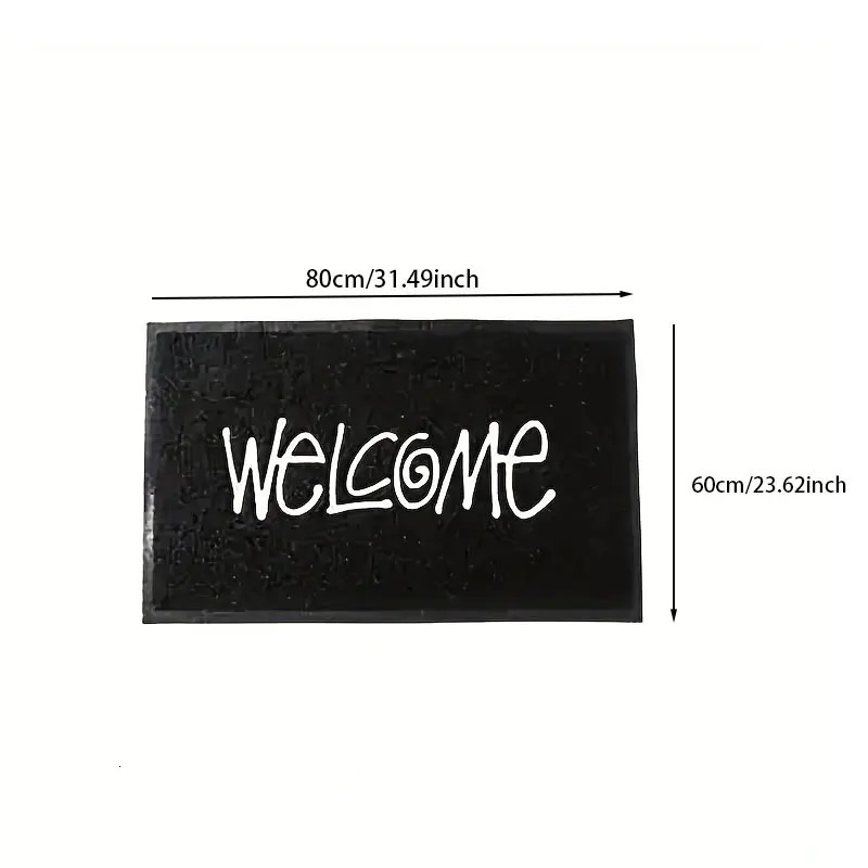 PVC Welcome Mat Replacement Insole Carpet Floor Mat Blanket Kitchen Rug Rugs Door Home Textile Garden 250106