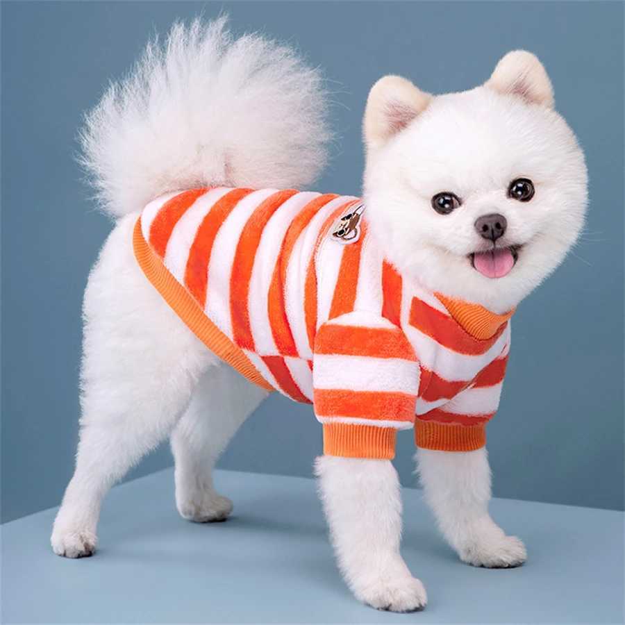 Winter Soft Dogs Coat Warm Fleece Puppy Clothes For Small Dogs Pullover Sweater Sweatshirt Pet Costumes Christmas GiftXJ250109