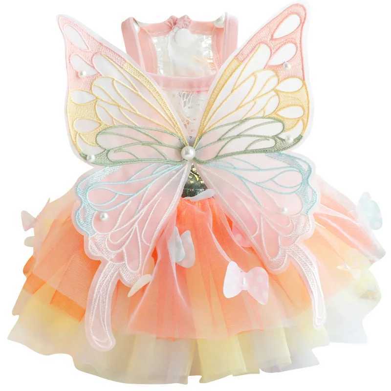Summer Pet Princess Clothes Pet Dog Dress For Dogs Skirt Summer Dog Wedding York chihuahua poodle For Dogs Skirts Cat DressesXJ250109
