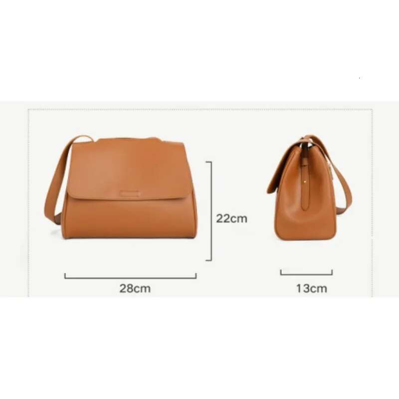 Jamhoo France Niche Design Handbag High Capacity Crossbody Shoulder Bags For Women Solid Color Shopper Bag
