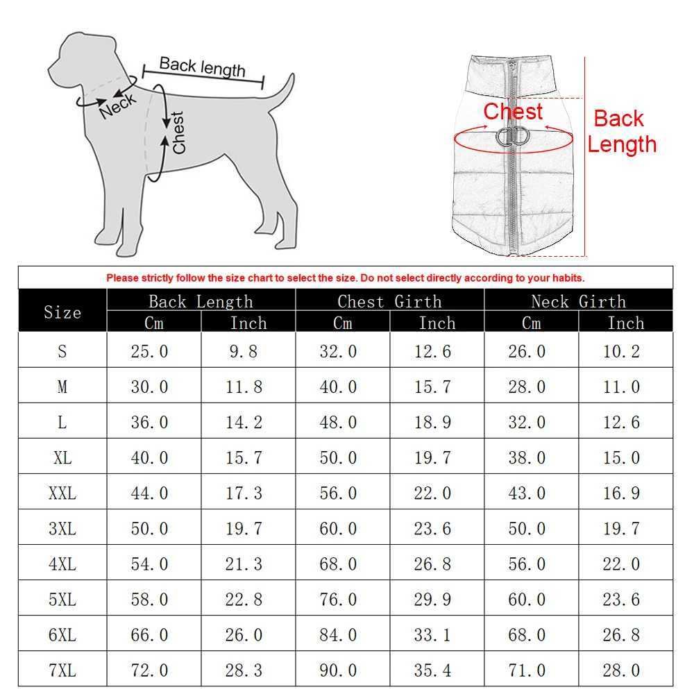 Winter Big Dog Clothes Waterproof Vest Jacket For Small Dogs Cats Outdoor Warm Puppy Coat With D Ring Labrodor Pug Pet CostumeXJ250109