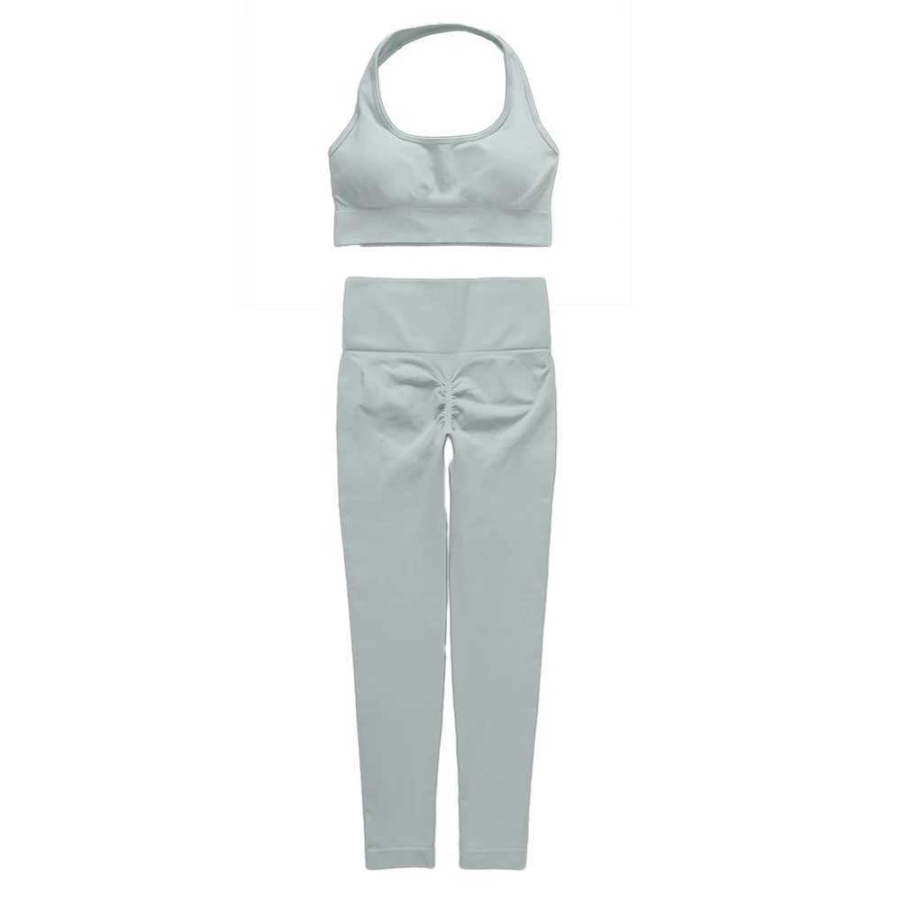 Seamless Gym Set Yoga Set Two Piece Set 2PCS Suit Women Sport Bra Leggings Run Workout Outfit Fitness Wear Female Sport ClothingXJ250109