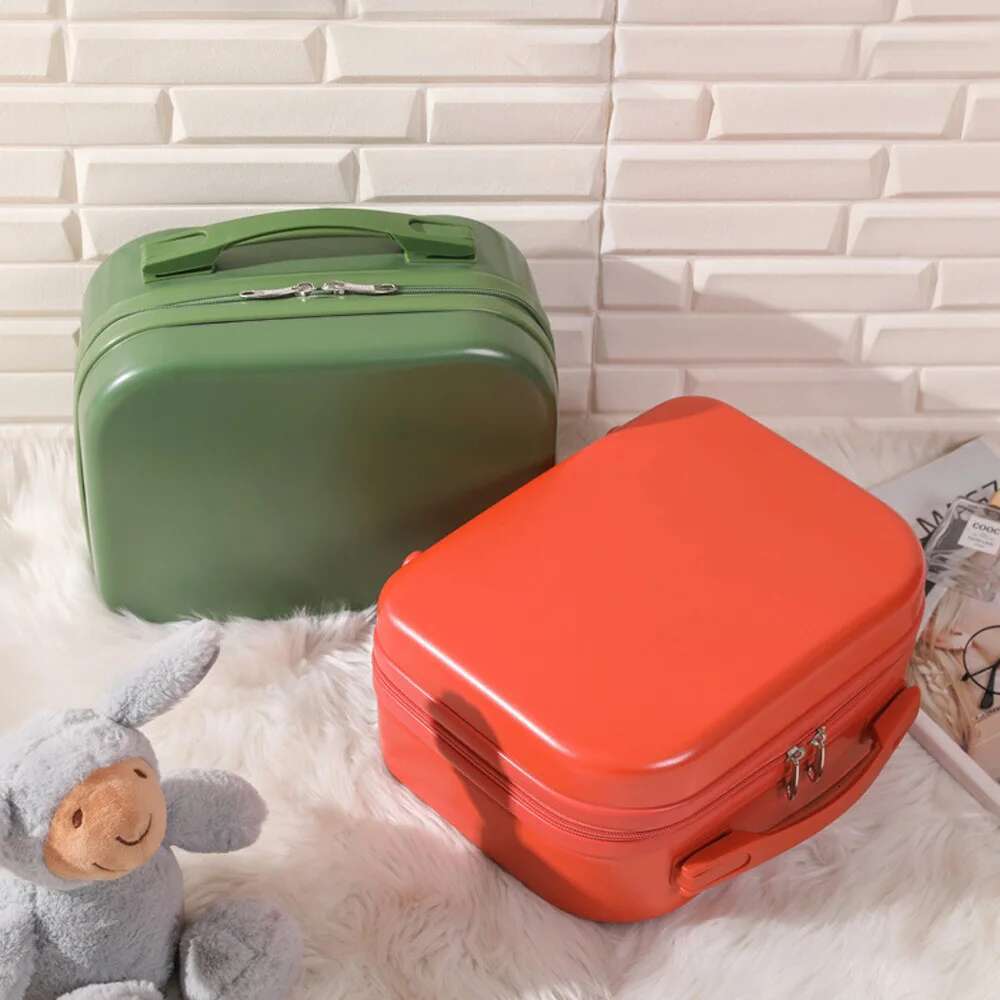 Pink Waterproof Explosion-Proof Lady Small Lage Travel Suitcase Women's Makeup Bag Size:30-15.5-23Cm