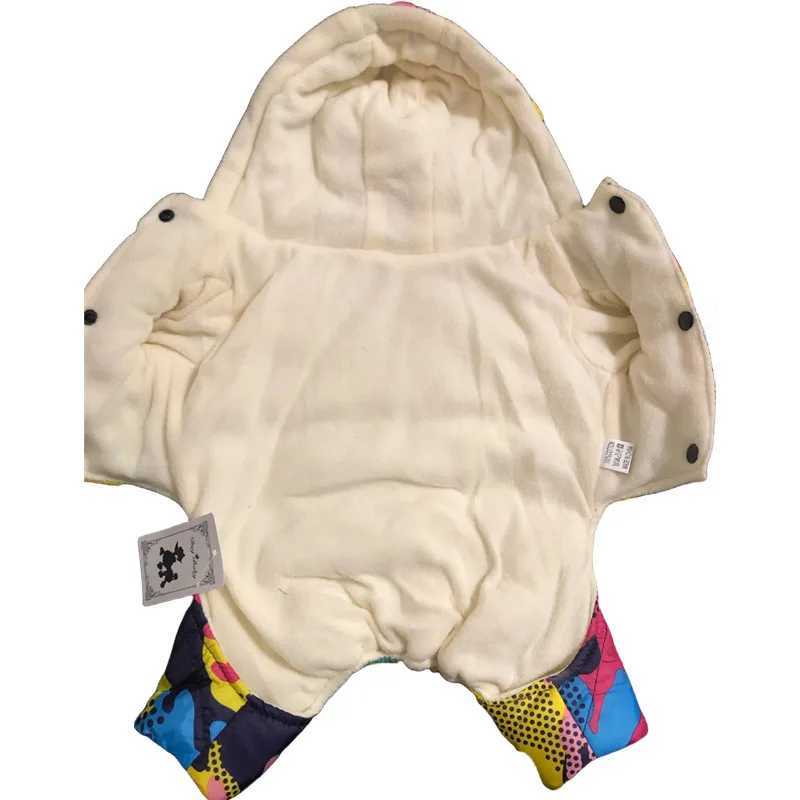 Pet Dog Jumpsuit Thicken Warm Winter Dog Clothes for Small Dogs Cats Chihuahua Jacket Yorkie Shih Tzu Down Coat Poodle OutfitsXJ250109