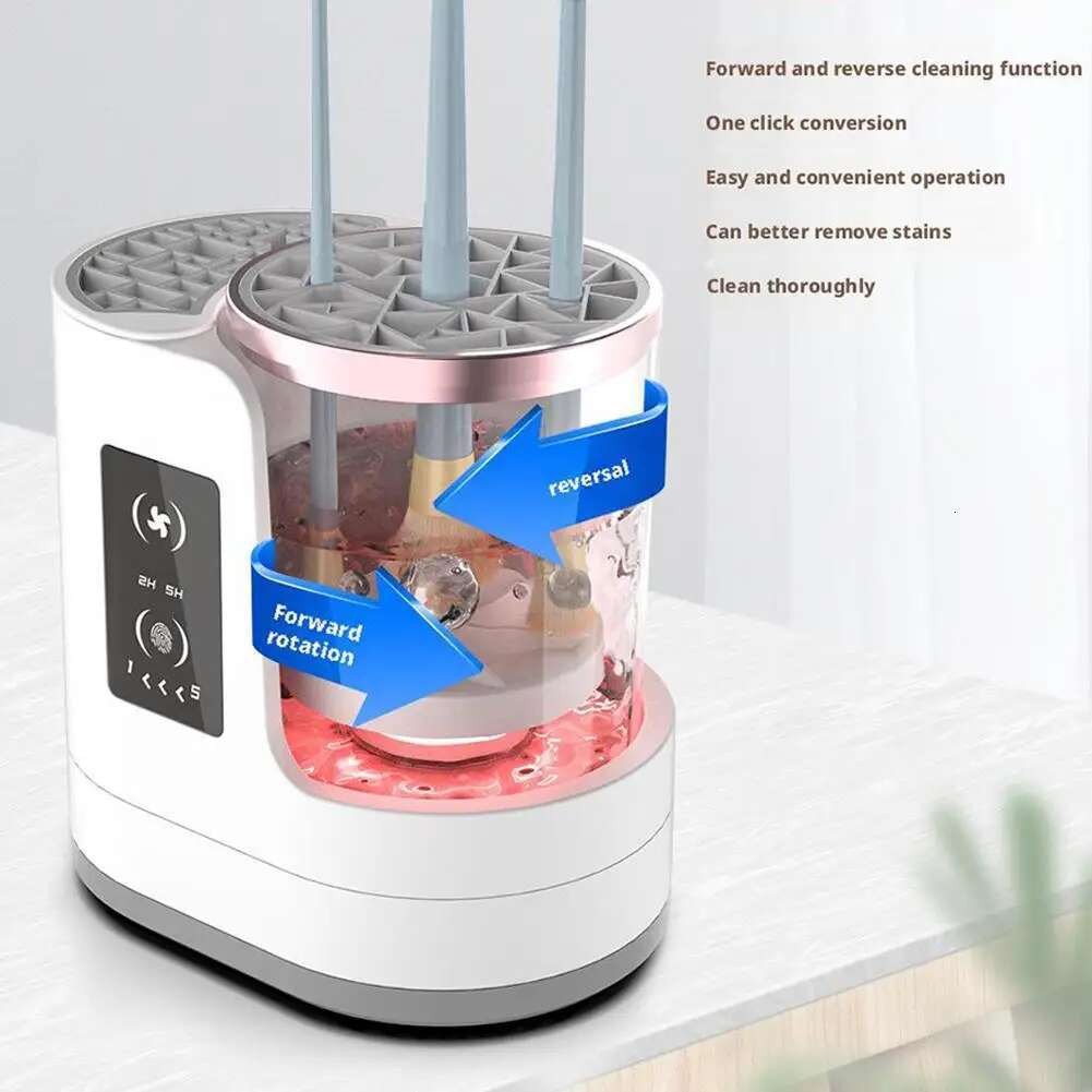 Electric Cleaner Rechargeable Brushes Portable USB Tool Automatic Makeup Brush Cleaning Stand Devic