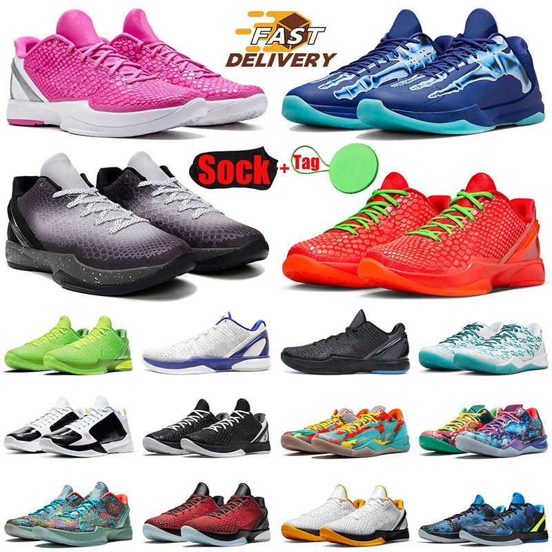 Designer Mamba Basketball Shoes Mambas 8 eybl Protro 6 Reverse Grinch What The Mambacita 5 X-Ray Mens Women Sneakers Trainers Outdoor Dhgate Size US12 Chaussure