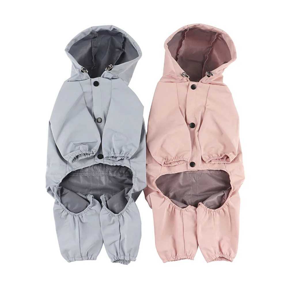 Waterproof Dog Clothes Reflective Dog Raincoat Soft Impermeable Polyester Jacket for Small Dogs Pet Puppy Outfits Perro AbrigoXJ250121