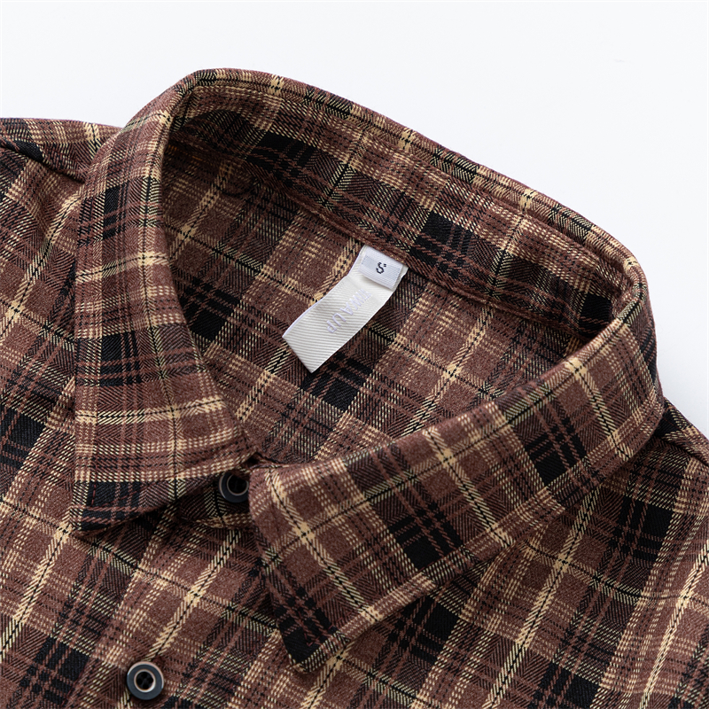 Plaid Shirt Women Plus Size Tops Women's Elegant Blouses Japanese Vintage Fashion Long Sleeve Shirts Womens Designer Clothing