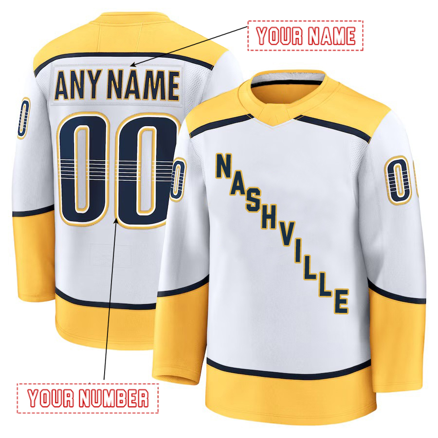 59 Josi 2024-25 Hockey Jerseys Forsberg Roman Juuse Saros Marc Del Gaizo Liam Foudy Juuso Parssinen Colton Sissons Yakov Trenin Samuel Fagemo